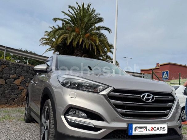 Gris / plata Usado 2018 Hyundai Tucson Style SUV | 19.800 € (Precio justo) - Imagen 1/4