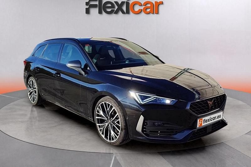 Negro Usado 2021 Cupra Leon Familiar | 28.590 € (Buen precio) - Imagen 1/4