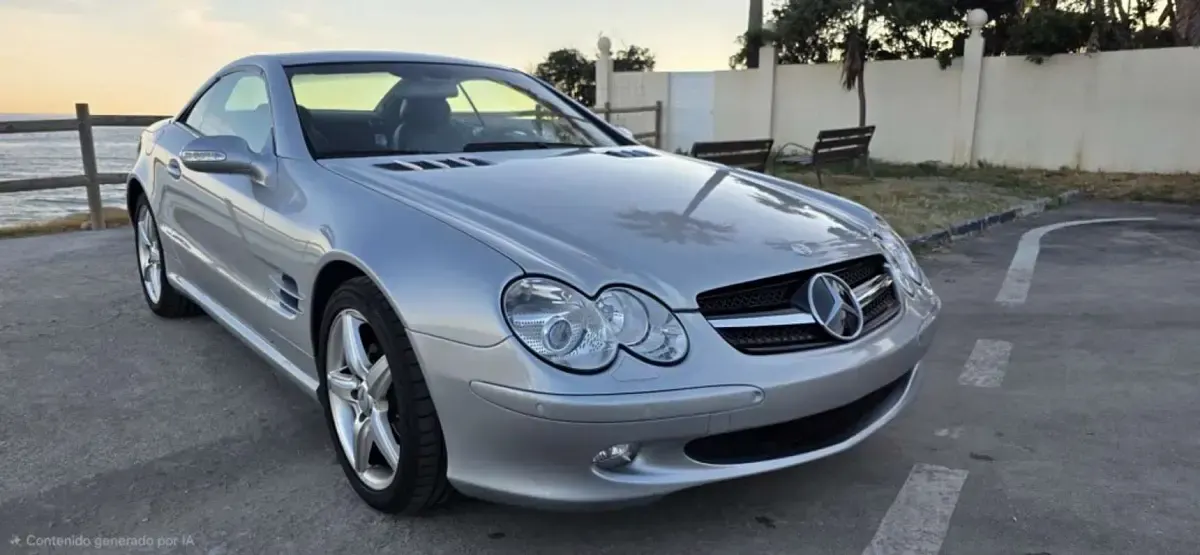 Usado Mercedes SL43 AMG AMG 245 CV (180 kW) 2003 Plateado Descapotable