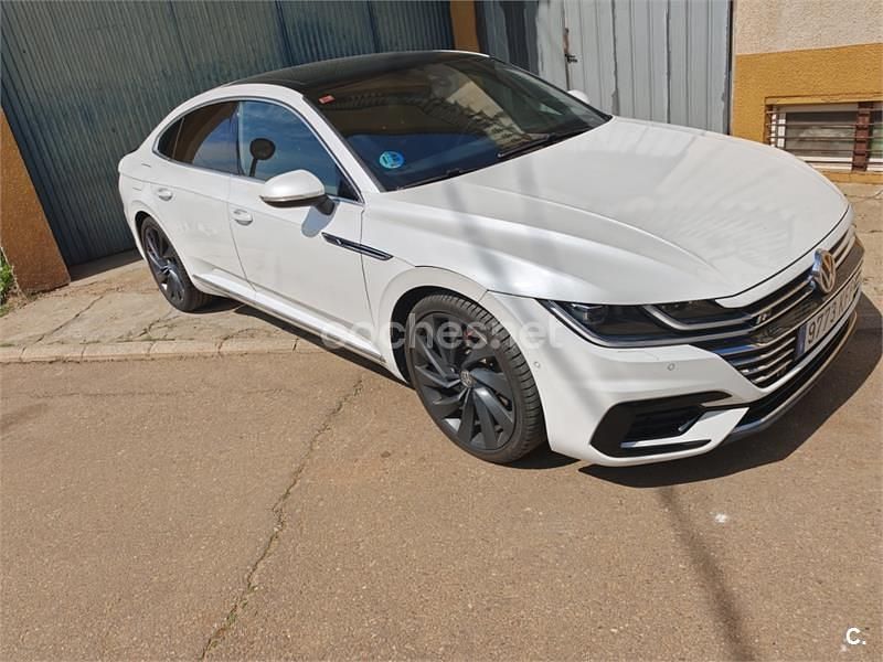 Usado VW Arteon R-line 239 CV (175 kW) 2018 Blanco Utilitario