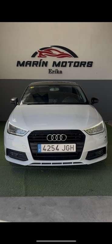 Usado Audi A1 Sportback 90 CV (66 kW) 2015 Blanco Utilitario