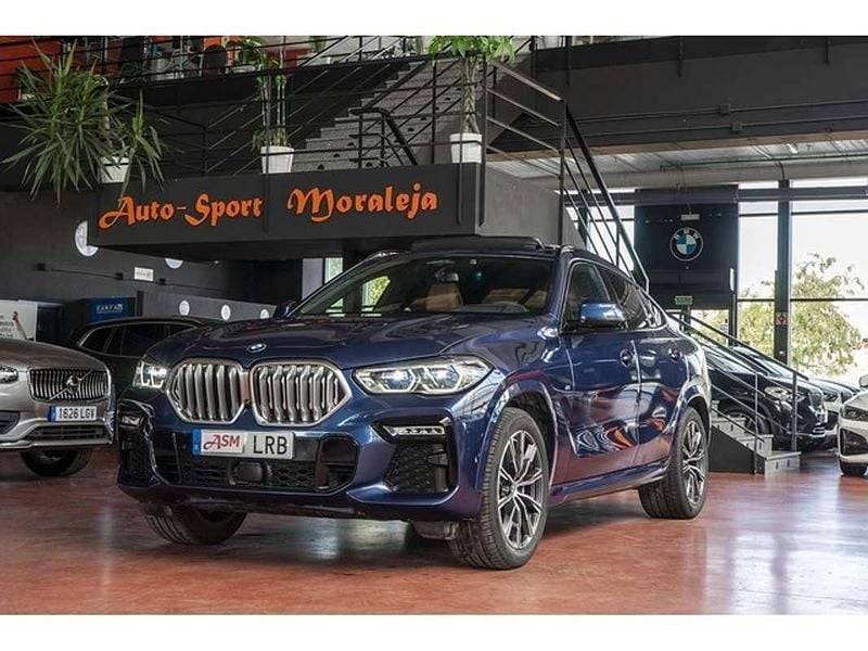 Marrón Usado 2021 BMW X6 Sport Line SUV | 58.900 € (Un poco caro) - Imagen 1/4