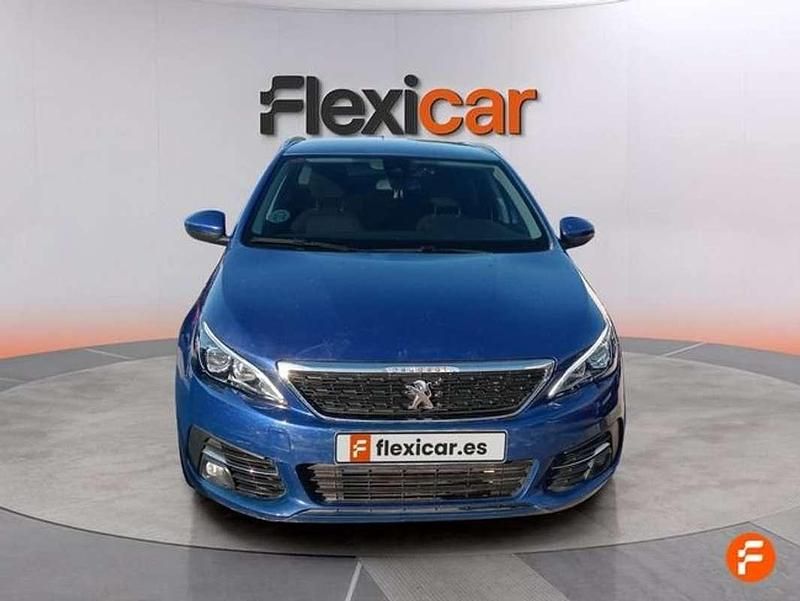 Usado Peugeot 308 131 CV (96 kW) 2019 Azul Berlina