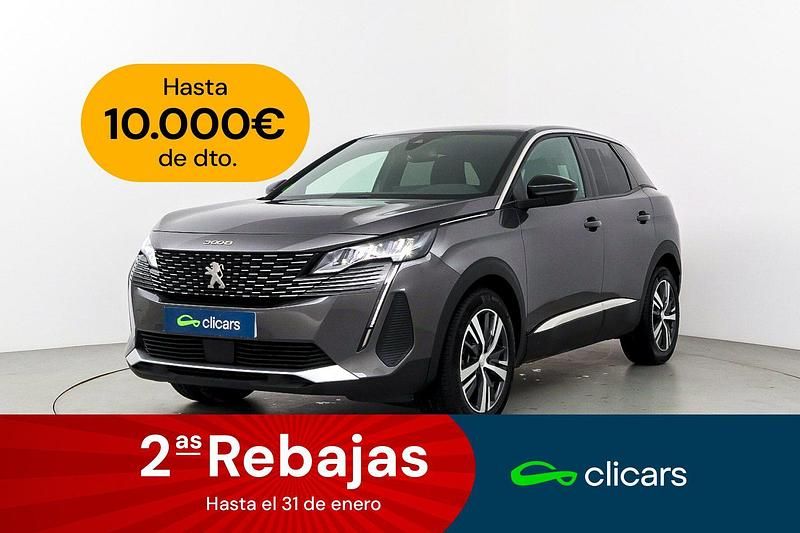 Gris Usado 2024 Peugeot 3008 Allure SUV | 18.790 € (Precio justo) - Imagen 1/4