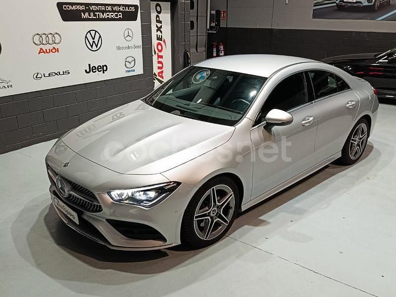 Usado Mercedes CLA220 190 CV (139 kW) 2022 Gris / plata Berlina