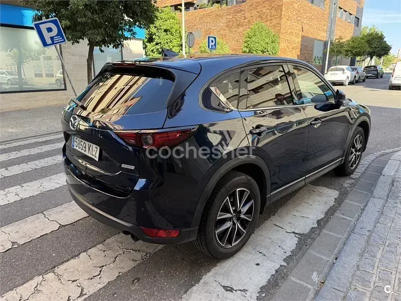 Usado Mazda CX-5 165 CV (121 kW) 2018 Azul SUV
