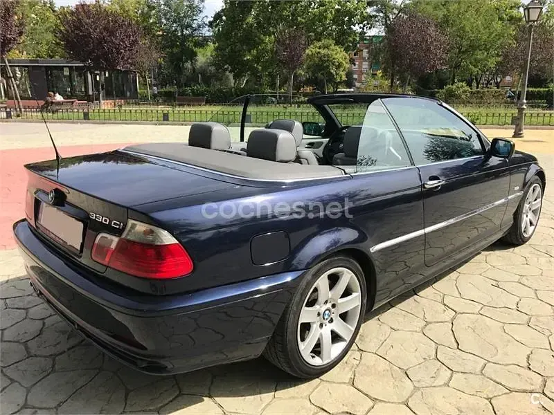 Usado BMW 330 Cabriolet 231 CV (169 kW) 2001 Azul Descapotable