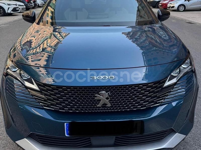 Usado Peugeot 3008 GT 225 CV (165 kW) 2021 Azul SUV