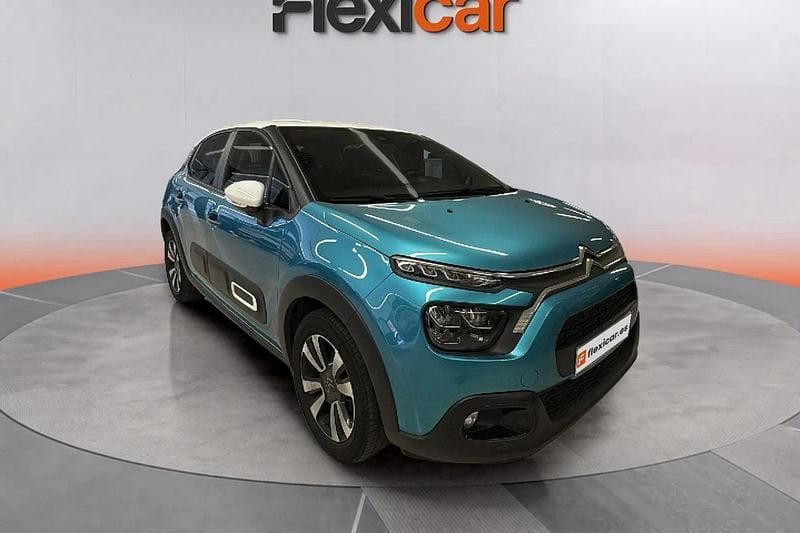 Verde Usado 2021 Citroën C3 Feel Berlina | 9990 € (Buen precio) - Imagen 1/4