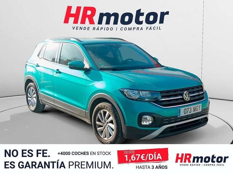 Usado VW T-Cross Advance 111 CV (81 kW) 2023 Verde SUV