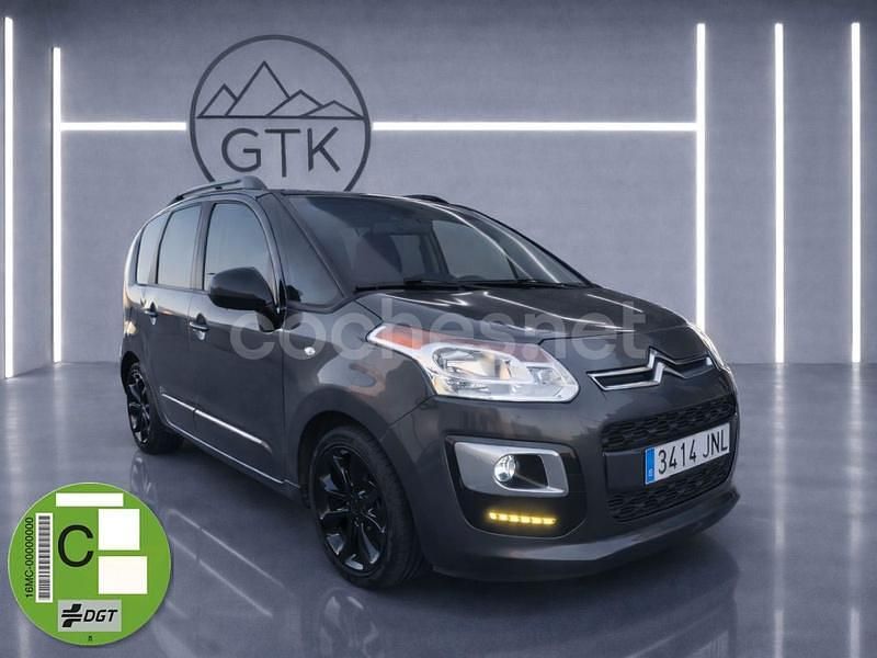Gris / plata Usado 2016 Citroën C3 Picasso Exclusive Monovolumen | 6995 € (Precio justo) - Imagen 1/4