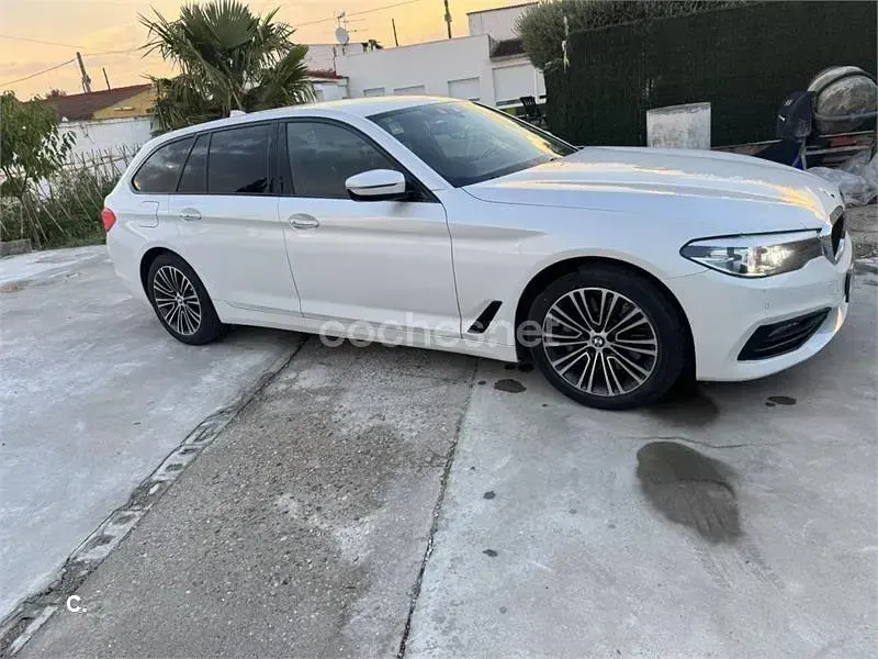Usado BMW 525 231 CV (169 kW) 2017 Blanco Familiar