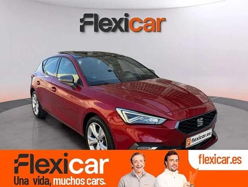 Rojo Usado 2021 Seat Leon FR Utilitario | 17.090 € (Buen precio) - Imagen 1/4