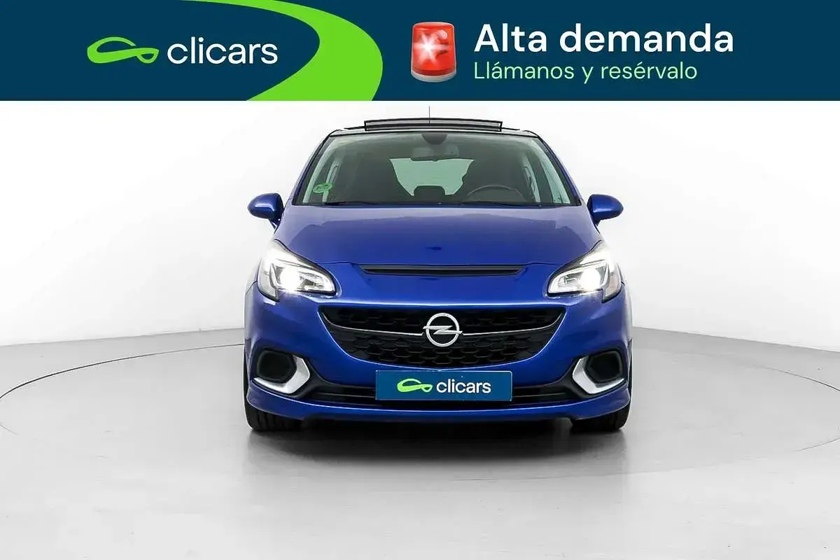 Usado Opel Corsa OPC 211 CV (155 kW) 2016 Azul Utilitario