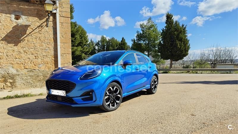 Azul Usado 2020 Ford Puma ST-Line X SUV | 15.500 € (Precio justo) - Imagen 1/4