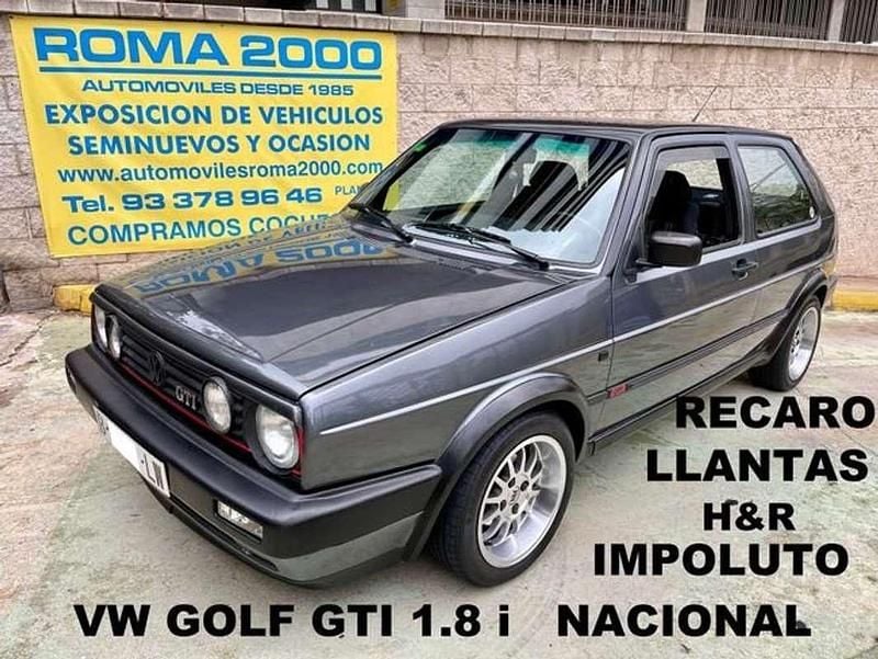 Gris Usado 1990 VW Golf II GTI Utilitario | 9900 € - Imagen 1/4
