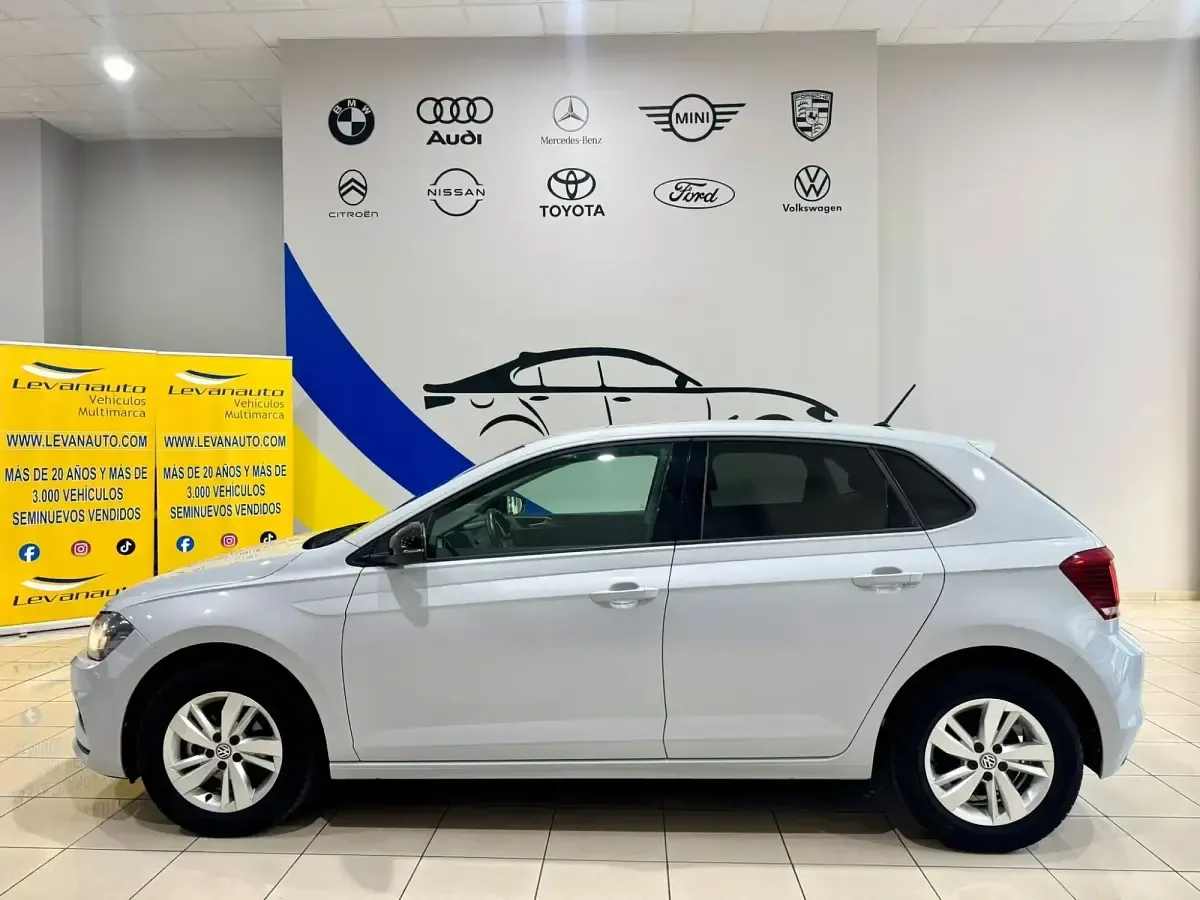 Usado VW Polo Advance 95 CV (69 kW) 2021 Blanco Utilitario