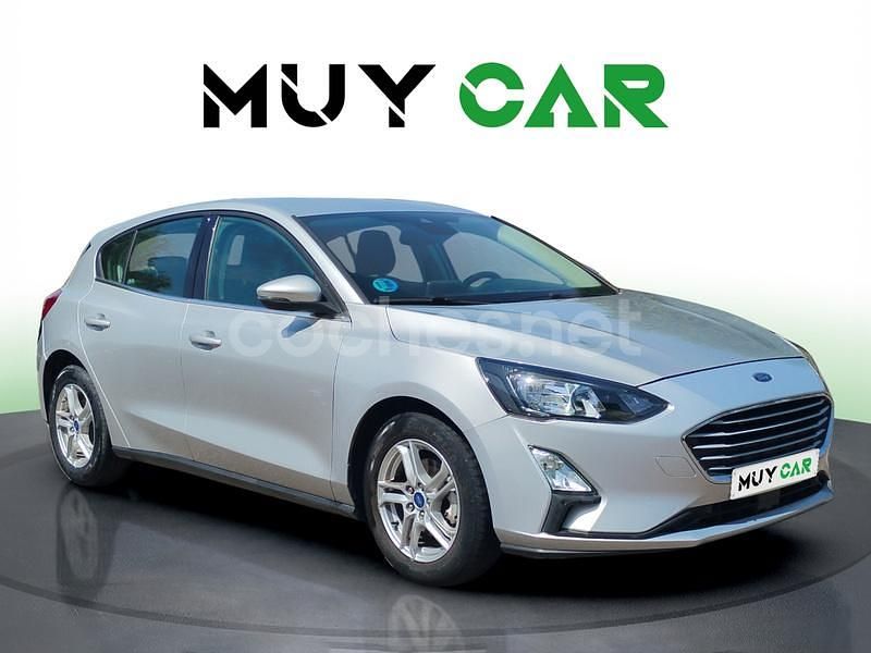 Gris / plata Usado 2021 Ford Focus Trend Berlina | 16.990 € (Buen precio) - Imagen 1/4