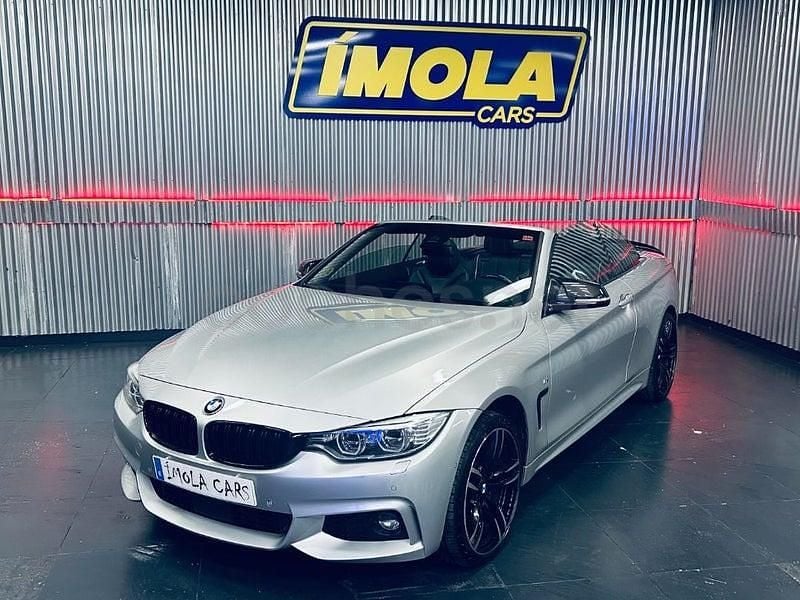 Usado BMW 440 Cabriolet 326 CV (239 kW) 2016 Gris / plata Descapotable