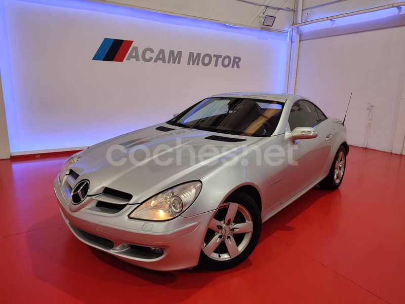Gris / plata Usado 2003 Mercedes SLK200 Descapotable | 9490 € (Precio justo) - Imagen 1/4