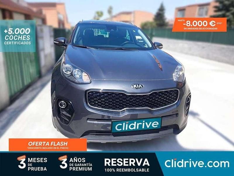 Usado Kia Sportage 116 CV (85 kW) 2016 Gris SUV