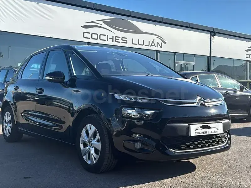 Usado Citroën C4 Picasso Intensive 115 CV (84 kW) 2014 Negro Monovolumen