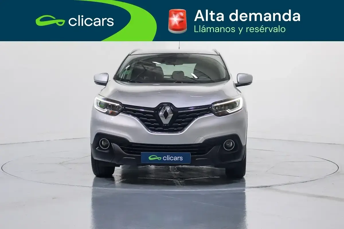 Usado Renault Kadjar Life 110 CV (80 kW) 2017 Gris / plata SUV