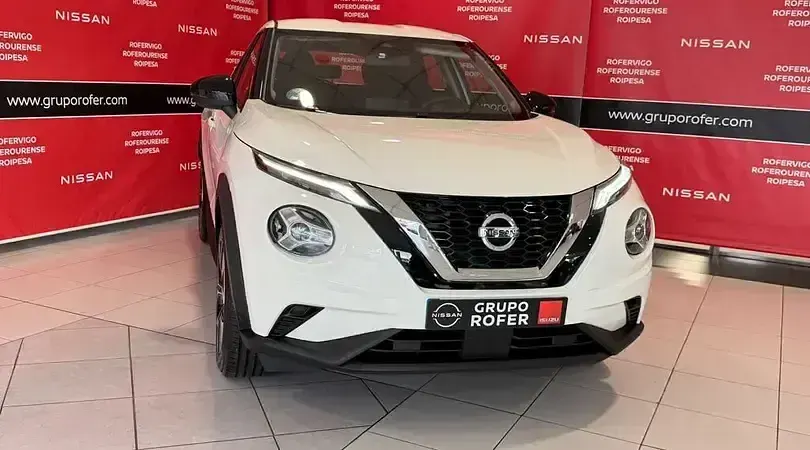 Usado Nissan Juke Acenta 114 CV (83 kW) 2022 Lunar white (metalizado) SUV