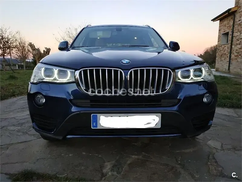 Usado BMW X3 184 CV (135 kW) 2015 Azul SUV