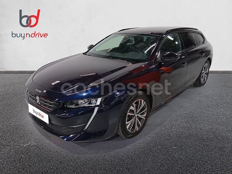 Usado Peugeot 508 SW Allure 130 CV (95 kW) 2022 Azul Familiar
