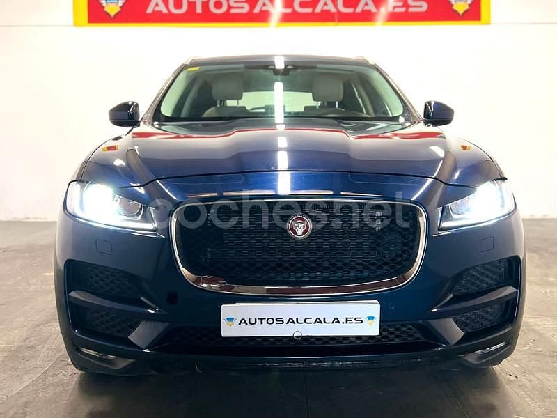Usado Jaguar F-Pace Portfolio 180 CV (132 kW) 2018 Azul SUV