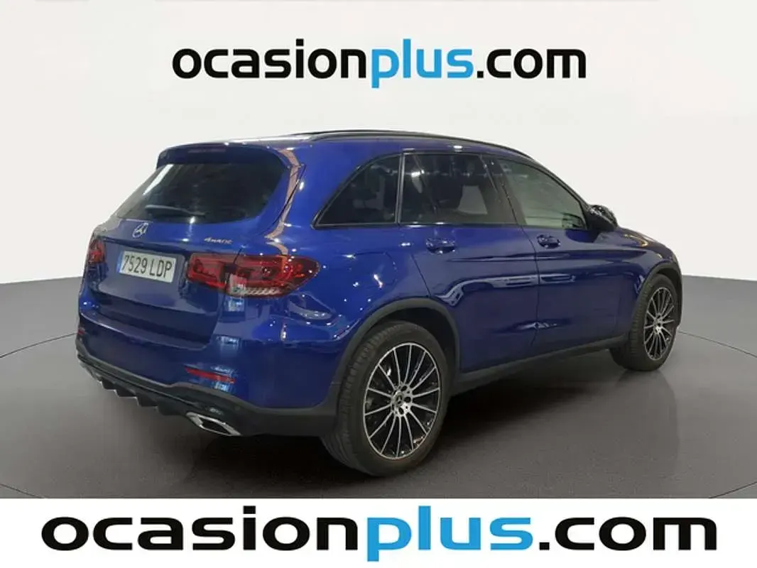 Usado Mercedes GLC200 AMG 197 CV (144 kW) 2019 Azul SUV