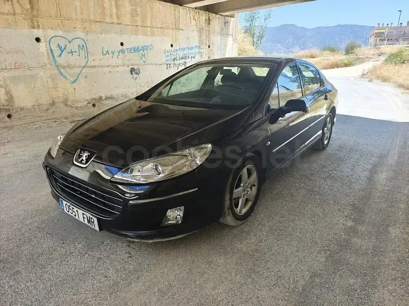Usado Peugeot 407 110 CV (80 kW) 2007 Negro Berlina