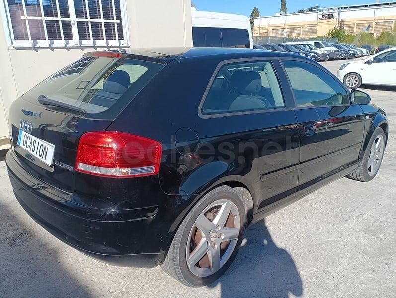 Usado Audi A3 Ambiente 150 CV (110 kW) 2003 Negro Utilitario