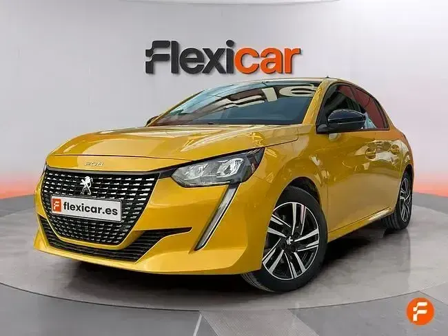 Usado Peugeot 208 Active 100 CV (73 kW) 2023 Amarillo Utilitario