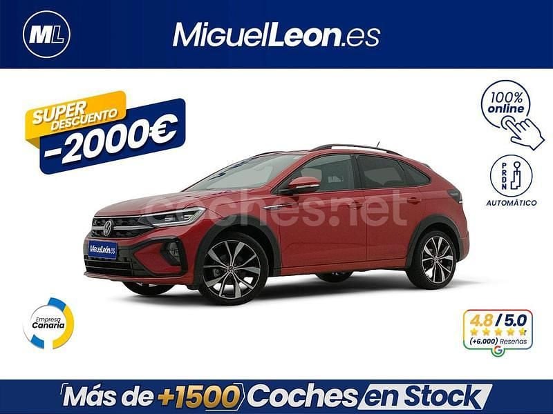Rojo Usado 2022 VW Taigo R-line SUV | 21.985 € (Precio justo) - Imagen 1/3
