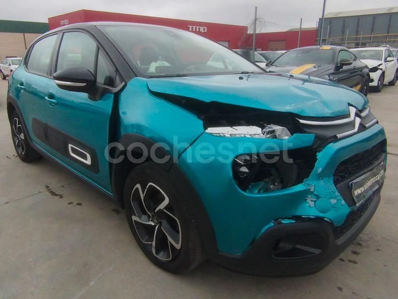 Usado Citroën C3 Feel 110 CV (80 kW) 2020 Azul Berlina