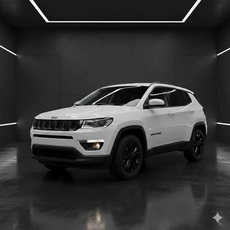 Usado Jeep Compass Night Eagle 140 CV (102 kW) 2019 Blanco SUV