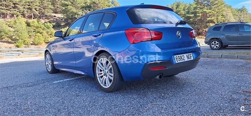 Usado BMW 120 177 CV (130 kW) 2015 Azul Utilitario