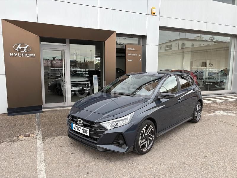Gris / plata Usado 2025 Hyundai i20 N Line Berlina | 15.900 € (Super precio) - Imagen 1/4
