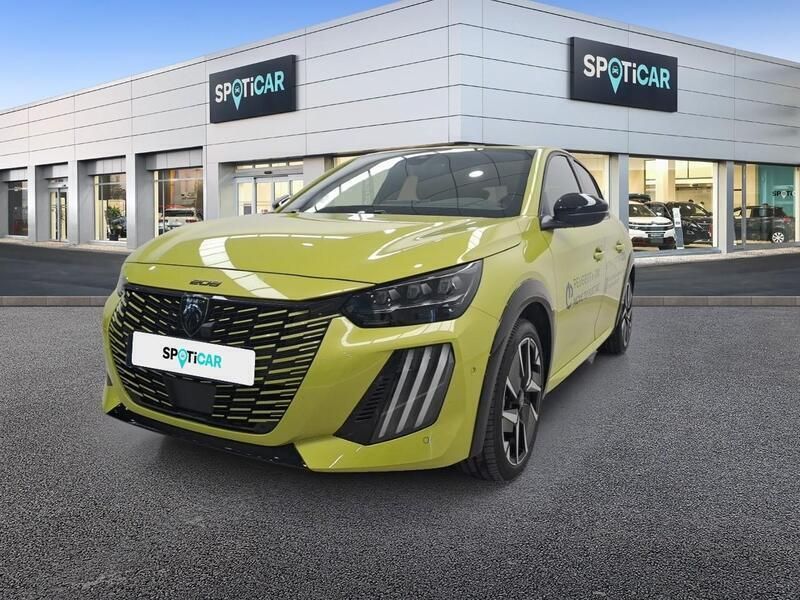 Amarillo Usado 2024 Peugeot e-208 GT Utilitario | 23.900 € (Super precio) - Imagen 1/4
