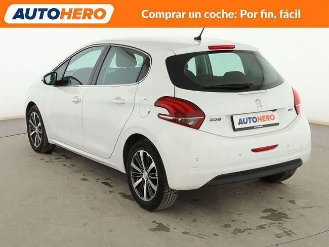 Usado Peugeot 208 Allure 110 CV (80 kW) 2017 Blanco Utilitario