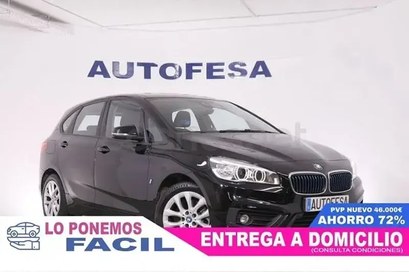 Usado BMW 225 Active Tourer iPerformance 224 CV (164 kW) 2017 Negro Monovolumen
