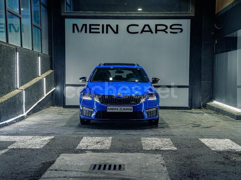 Usado Skoda Octavia RS 184 CV (135 kW) 2019 Azul Familiar