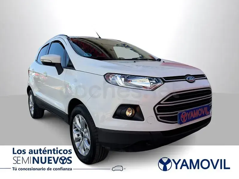 Usado Ford Ecosport Trend 112 CV (82 kW) 2016 Blanco SUV