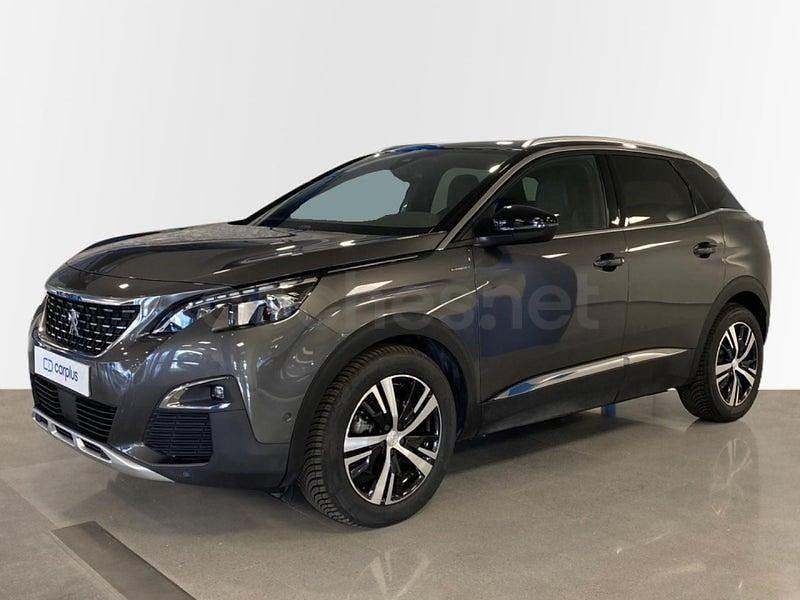 Usado Peugeot 3008 GT-line 130 CV (95 kW) 2020 Gris / plata SUV