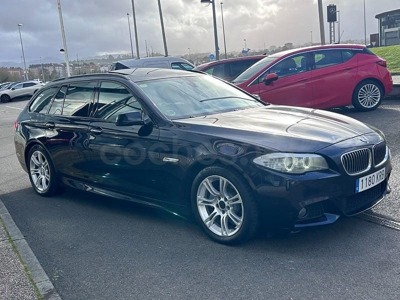 Usado BMW 520 184 CV (135 kW) 2011 Azul Familiar