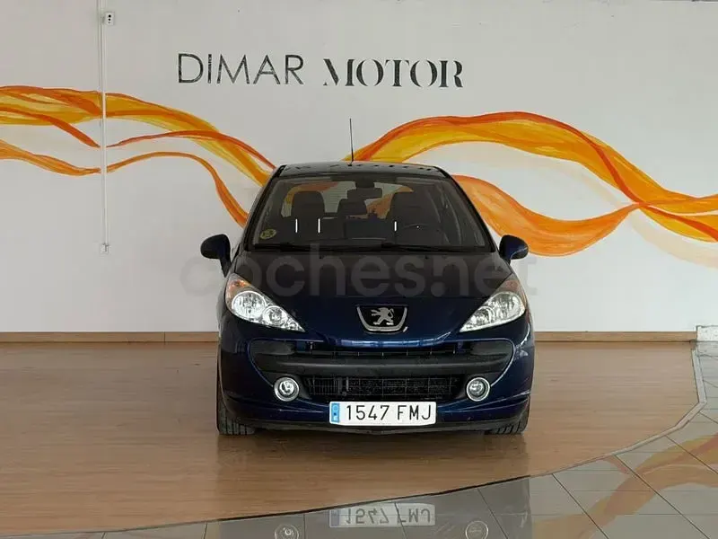 Usado Peugeot 207 110 CV (80 kW) 2007 Azul Berlina