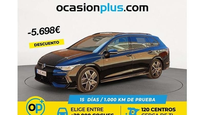 Usado VW Golf VIII R-line 150 CV (110 kW) 2024 Negro Familiar