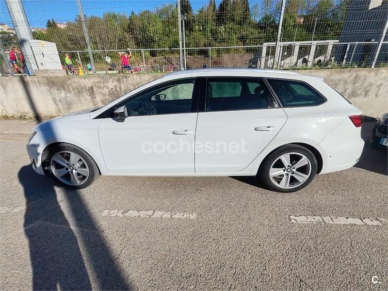 Brugt Seat Leon ST FR 150 HK (110 kW) 2015 Hvid Stationcar